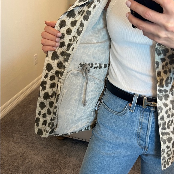 Leopard utility jacket cotton - Picture 4 of 10